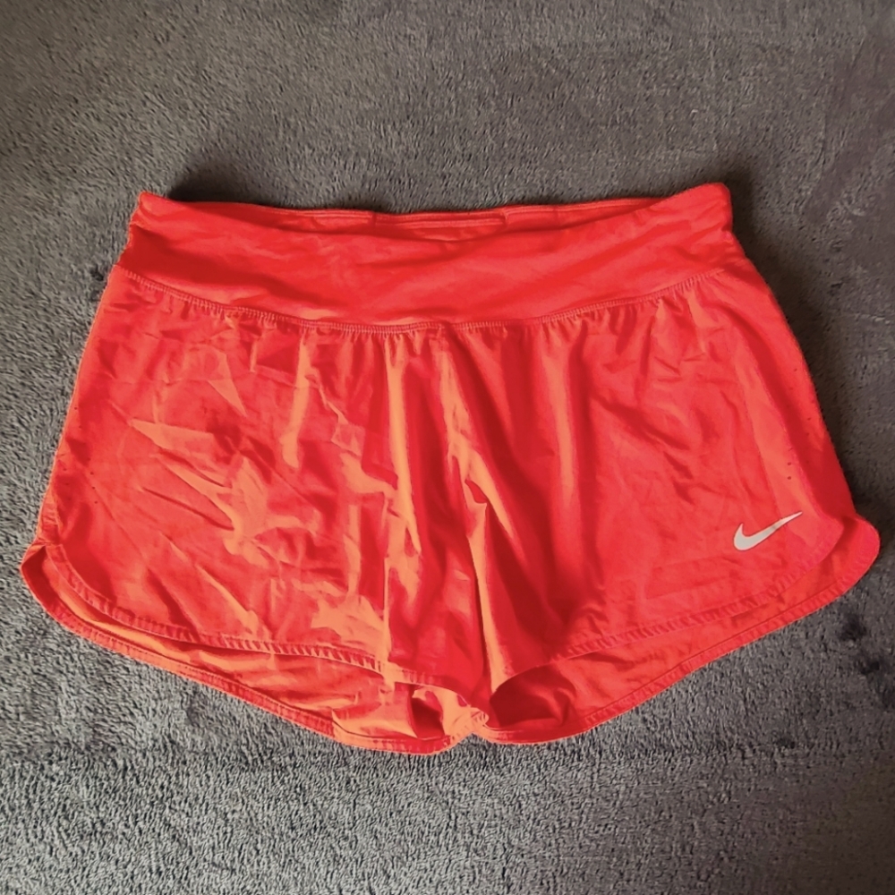 EUC Nike Dri-Fit Shorts - Red/Orange, Size XXL